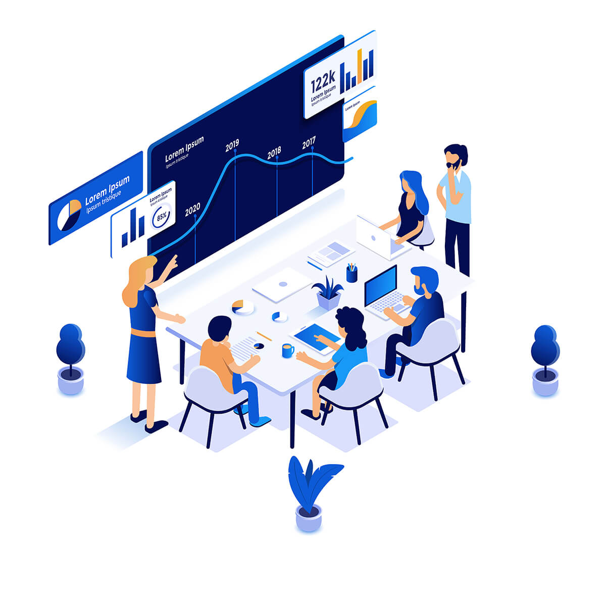 組織改善のイメージ図